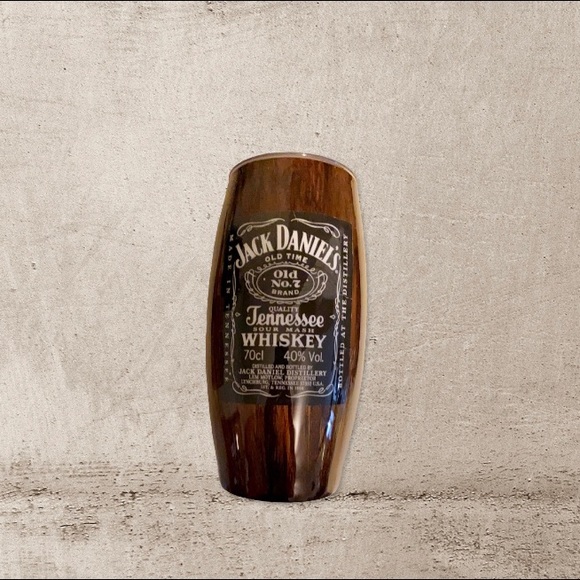 25 oz bourbon barrel Jack Daniels cup - Picture 2 of 3
